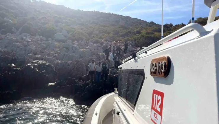 Marmaris’te 26 Düzensiz Göçmen Kurtarıldı