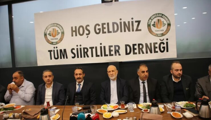 Tüm Siirtliler Derneği ( TÜMSİDER ) kuruluş startını verdi